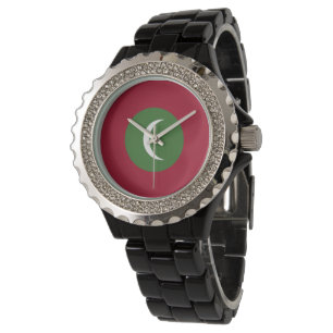 Reloj De Pulsera Bandera de Maldivas