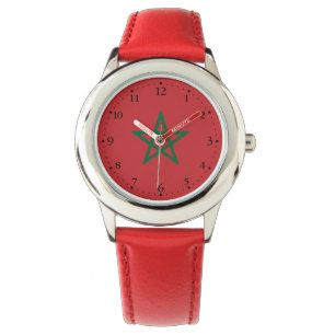 Reloj De Pulsera Bandera de Marruecos