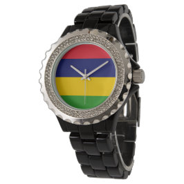 Reloj De Pulsera Bandera de Mauricio