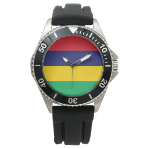 Reloj De Pulsera Bandera de Mauricio