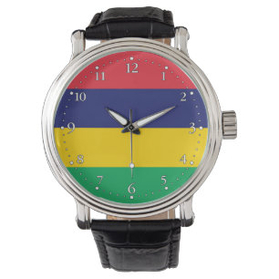 Reloj De Pulsera Bandera de Mauricio