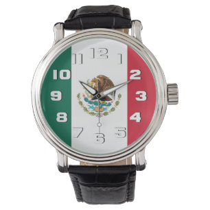 Reloj De Pulsera Bandera de México