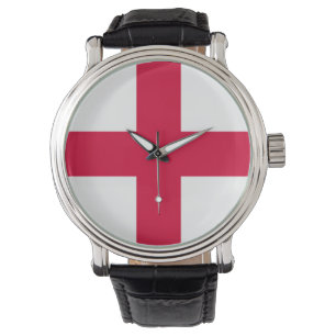 Reloj De Pulsera Bandera de Milán Italia Símbolo transversal