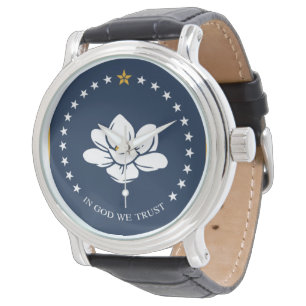 Reloj De Pulsera Bandera de Misisipi (2020)