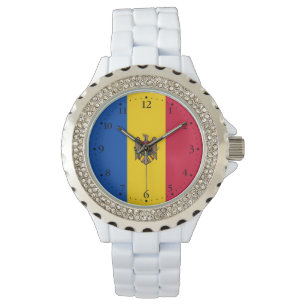 Reloj De Pulsera Bandera de Moldavia