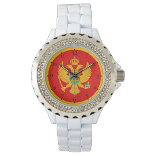 Reloj De Pulsera Bandera de Montenegro