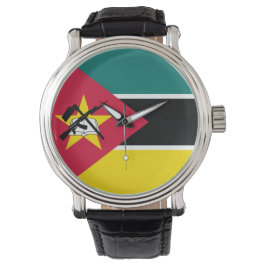 Reloj De Pulsera Bandera de Mozambique (Bandera nacional) (África)