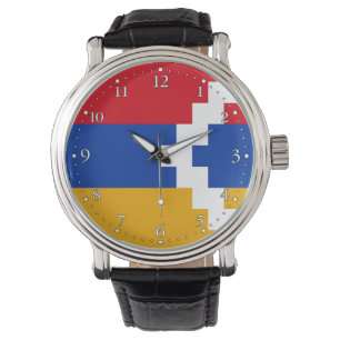 Reloj De Pulsera Bandera de Nagorno Karabaj