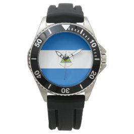 Reloj De Pulsera Bandera de Nicaragua