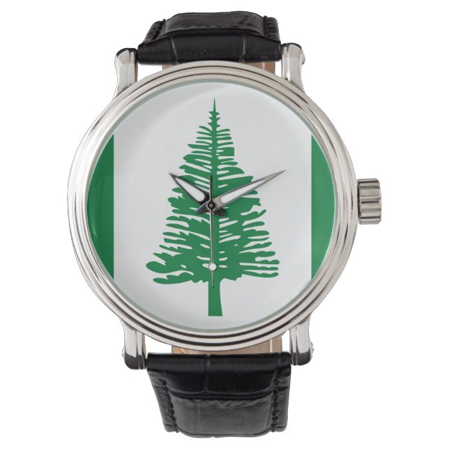 Reloj De Pulsera Bandera de Norfolk Island Watch (Anverso)
