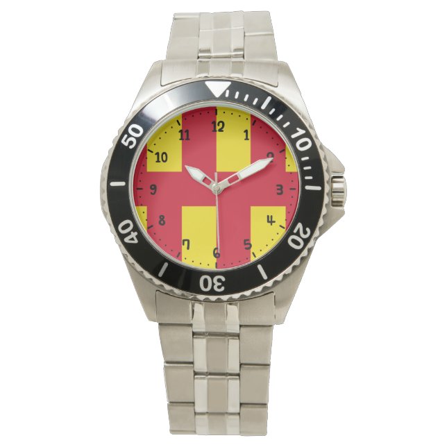 Reloj De Pulsera Bandera de Northumberland Watch (Anverso)