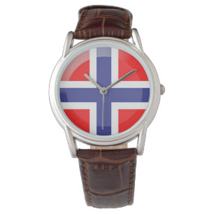 Reloj De Pulsera Bandera de Noruega