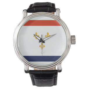Reloj De Pulsera Bandera de Nueva Orleans