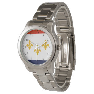 Reloj De Pulsera Bandera de Nueva Orleans, Luisiana