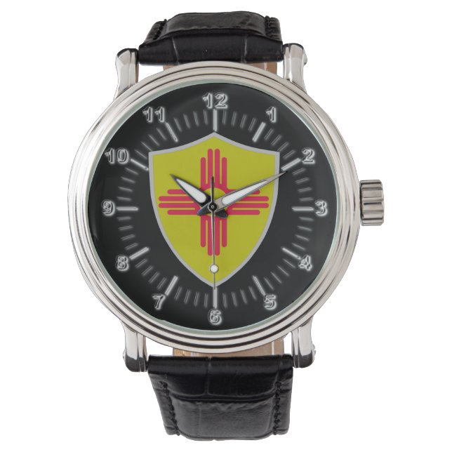 Reloj De Pulsera Bandera de Nuevo México (Anverso)
