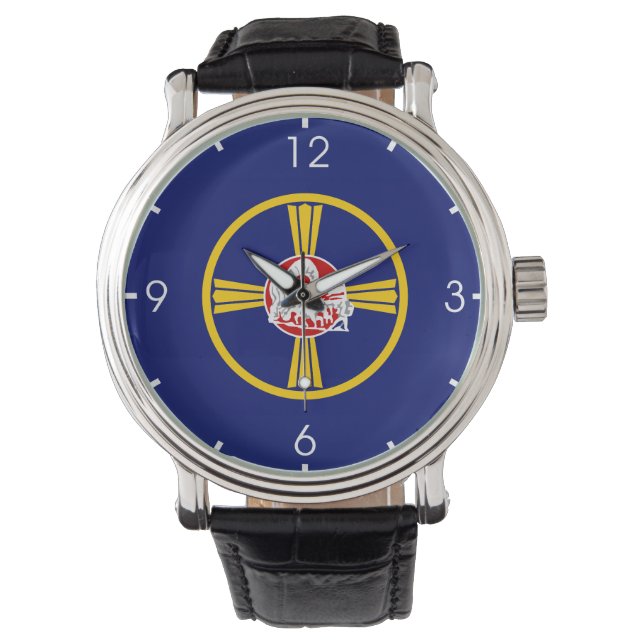 Reloj De Pulsera Bandera de Omaha (Nebraska) (Anverso)