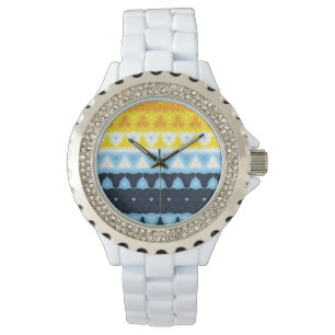 Reloj De Pulsera Bandera de orgullo Boho Groovy Geométrico Abstract