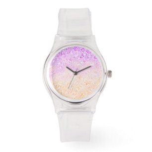 Reloj De Pulsera Bandera de orgullo Trixic abstracta boho ondulada