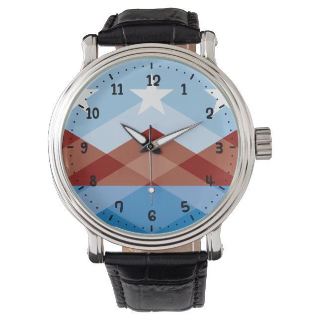 Reloj De Pulsera Bandera de Peoria, Arizona (Anverso)