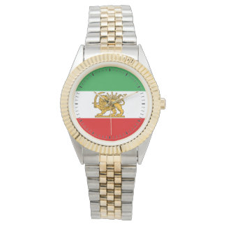 Reloj De Pulsera Bandera de Persia/Irán (1964-1980)