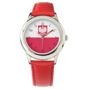 Reloj De Pulsera Bandera de Polonia