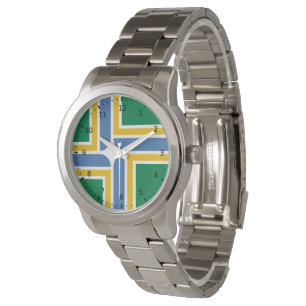Reloj De Pulsera Bandera de Portland, Oregón