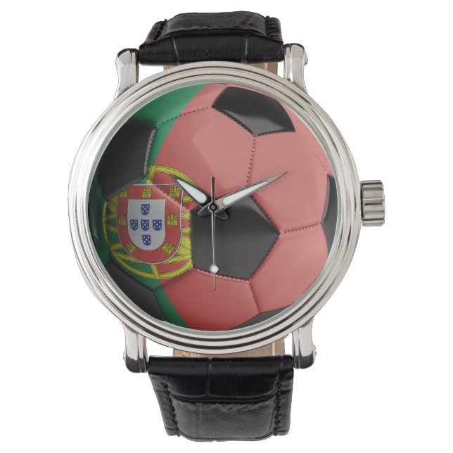 Reloj De Pulsera Bandera de Portugal (Anverso)