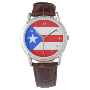 Reloj De Pulsera Bandera de Puerto Rico