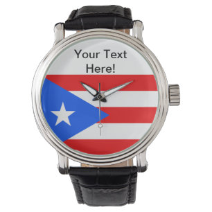 Reloj De Pulsera Bandera de Puerto Rico