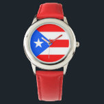 Reloj De Pulsera Bandera de Puerto Rico<br><div class="desc">Bandera de Puerto Rico</div>
