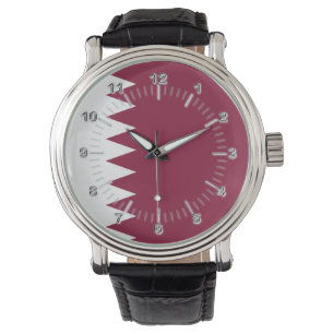 Reloj De Pulsera Bandera de Qatar