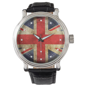 Reloj De Pulsera Bandera de Reino Unido (modelos múltiples)