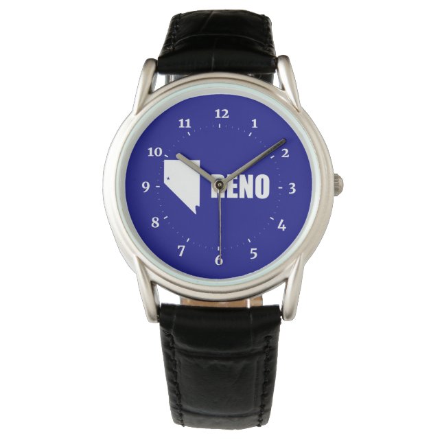 Reloj De Pulsera Bandera de Reno, Nevada Watch (Anverso)