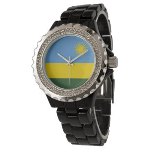 Reloj De Pulsera Bandera de Ruanda