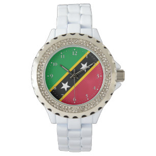 Reloj De Pulsera Bandera de San Cristóbal y Nieves