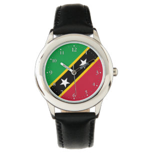 Reloj De Pulsera Bandera de San Cristóbal y Nieves