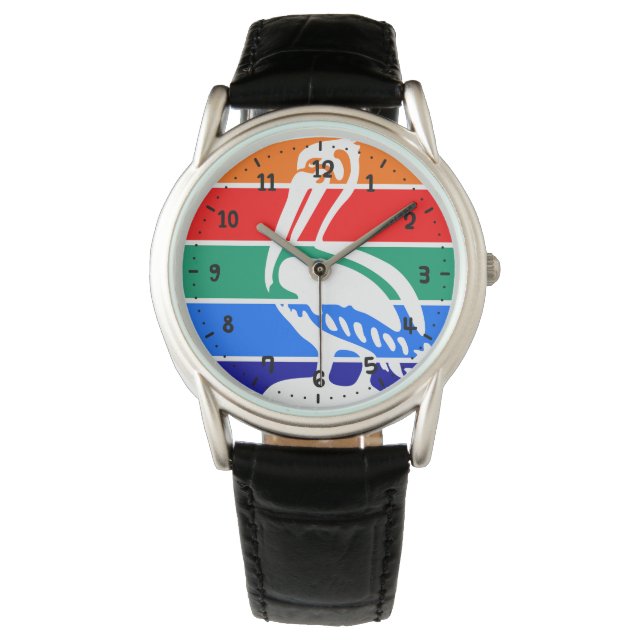 Reloj De Pulsera Bandera de San Petersburgo, Florida (Anverso)
