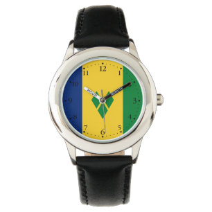 Reloj De Pulsera Bandera de San Vicente