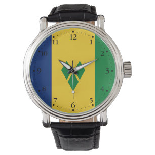 Reloj De Pulsera Bandera de San Vicente