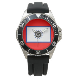 Reloj De Pulsera Bandera de Savannah (Georgia)