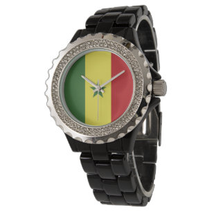 Reloj De Pulsera Bandera de Senegal