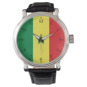 Reloj De Pulsera Bandera de Senegal