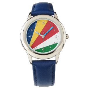 Reloj De Pulsera Bandera de Seychelles