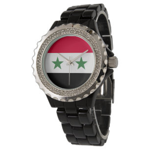 Reloj De Pulsera Bandera de Siria