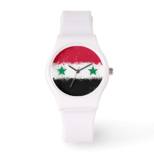 Reloj De Pulsera Bandera de Siria