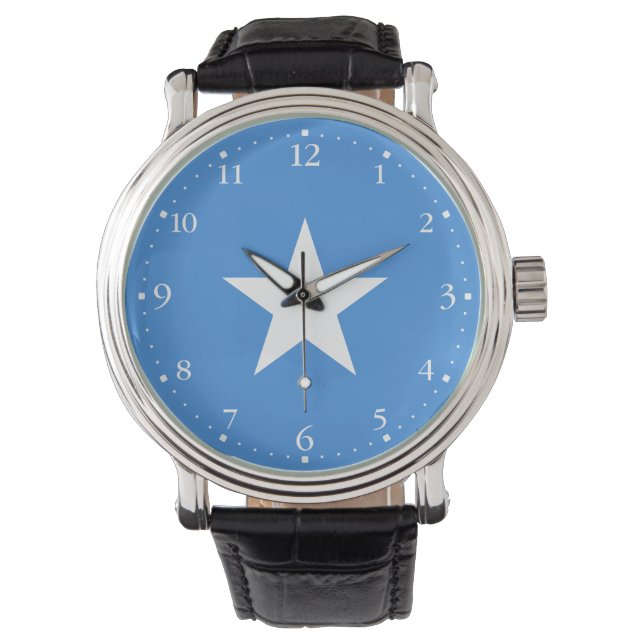 Reloj De Pulsera Bandera de Somalia (Anverso)