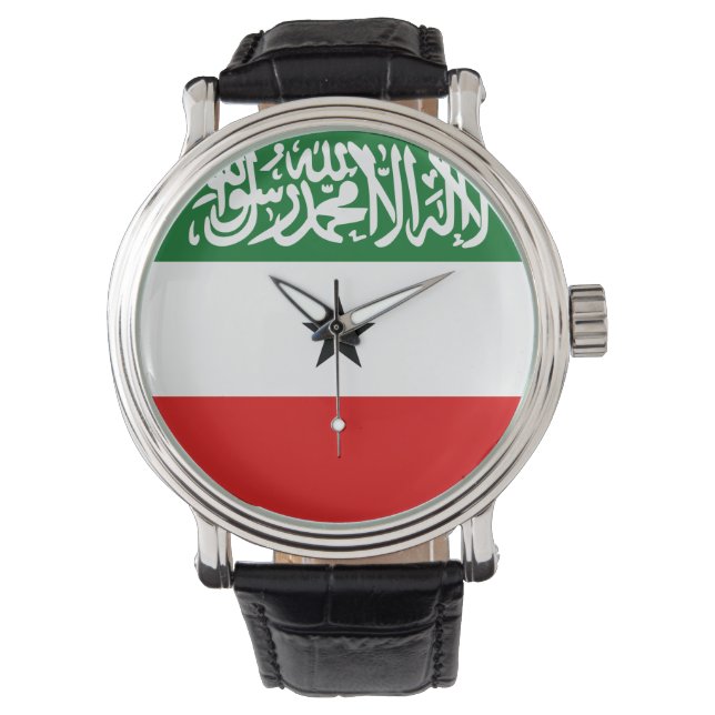 Reloj De Pulsera Bandera de Somaliland (Anverso)