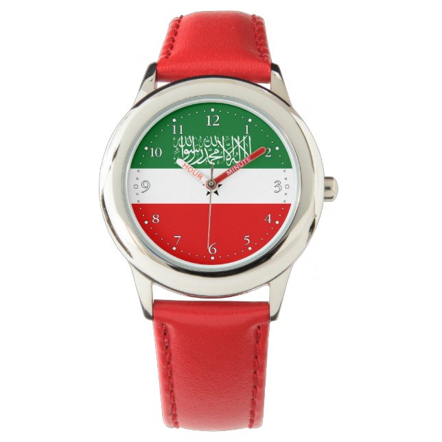 Reloj De Pulsera Bandera de Somalilandia (Anverso)