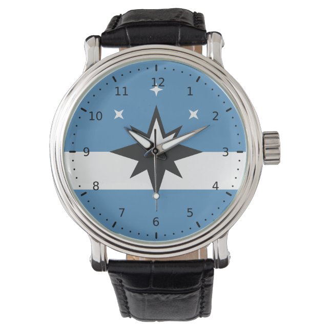 Reloj De Pulsera Bandera de Springfield, Misuri (Anverso)