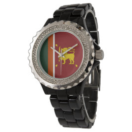 Reloj De Pulsera Bandera de Sri Lanka
